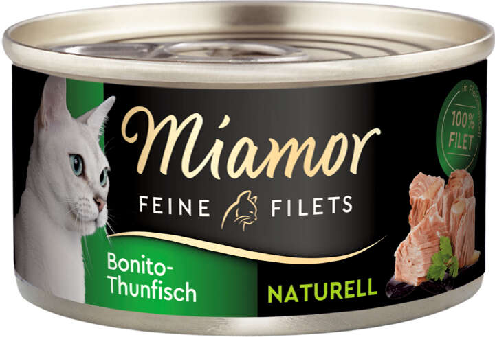 Miamor Katzen-Nassfutter Feine Filets Bonito Thunfisch